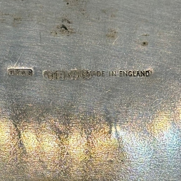 Hammon, Turner & Sons (H.T & S) Vintage Butter Dish, Silver Plated, England - Picture 7 of 7